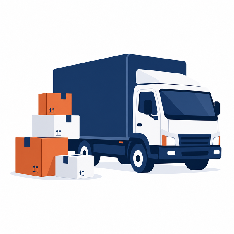 出荷指示の自動作成のイラスト